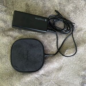Mophie - 15W Universal Wireless Charging Pad - Black
